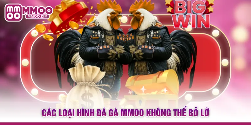 Các loại hình Đá gà MMOO không thể bỏ lỡ